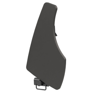 Tablette écritoire rabattable CDF stratifié pour chaise 100/B100 - Ardoise