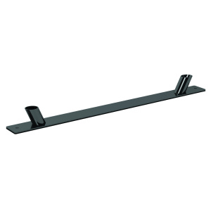 Barre d'espacement de rangées époxy pour chaise pliante PLICHAISE - Noir RAL 9005