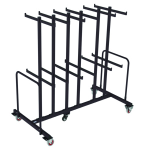 Chariot de transport pour 84 chaises TOURAINE - L198xP90xH174 cm - Noir RAL 9005