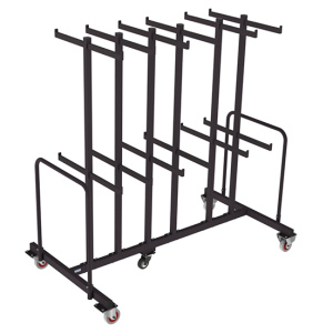 Chariot de transport pour 84 chaises TOURAINE - L198xP90xH174 cm - Noir RAL 9005