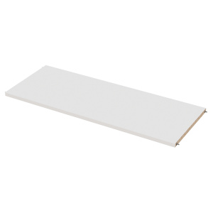 Entablement haut NATUR simple face mélaminé pour rayonnage L90 cm