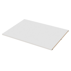 Entablement haut NATUR double face mélaminé pour rayonnage L90 cm