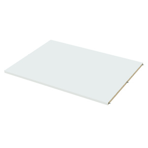 Entablement haut NATUR double face mélaminé pour rayonnage L90 cm