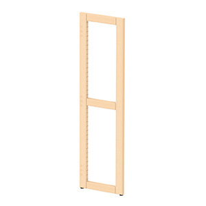 Échelle NATUR simple face bois massif - H120 cm