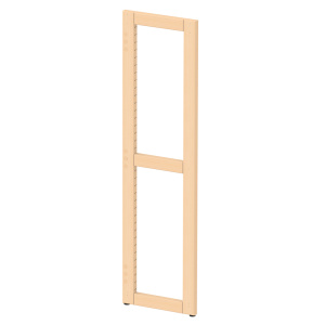 Échelle NATUR simple face bois massif - H120 cm