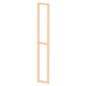 Échelle NATUR simple face bois massif - H200 cm