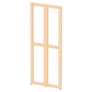 Échelle NATUR double face bois massif - H150 cm