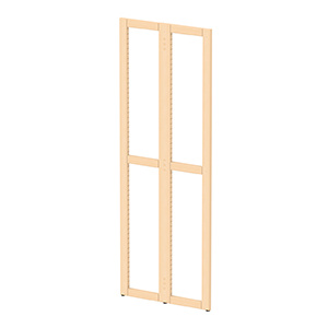 Échelle NATUR double face bois massif - H180 cm