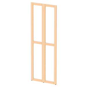 Échelle NATUR double face bois massif - H180 cm