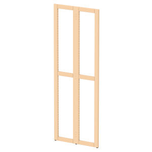 Échelle NATUR double face bois massif - H180 cm