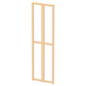 Échelle NATUR double face bois massif - H200 cm