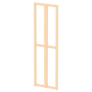 Échelle NATUR double face bois massif - H200 cm