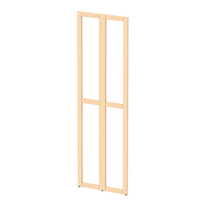 Échelle NATUR double face bois massif - H200 cm