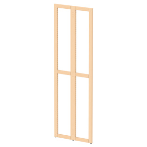 Échelle NATUR double face bois massif - H200 cm