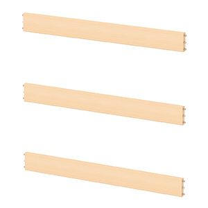 Lot de 3 traverses bois massif pour échelle NATUR - L90 cm