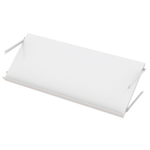Tablette NATUR inclinée chant droit mélaminé - L90 cm