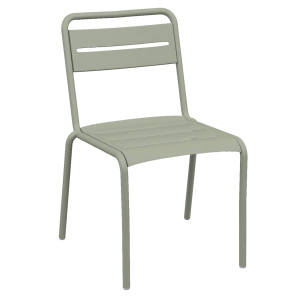 Lot de 4 chaises JADE aluminium époxy - T6