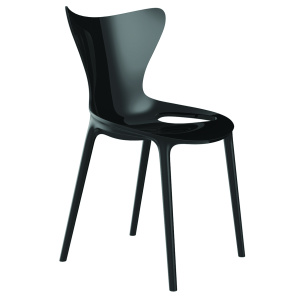 Lot de 4 chaises LOVE popypropylène - T6