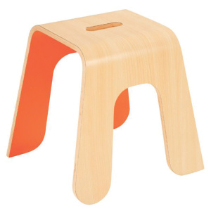 Tabouret CURVY multiplis stratifié - T3