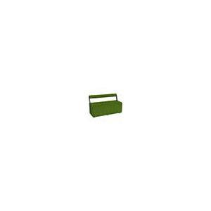 Banquette RAMY 2 places tissu STEP MELANGE - L120xP53xH75 cm