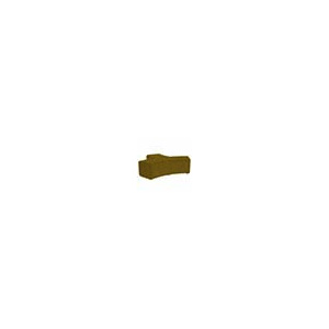 Pouf RAMY 3 places tissu STEP MELANGE - L163xP117,6xH46 cm
