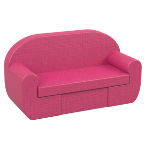 Canapé CLUB tissu enduit Abaka - L100xP45xH54 cm - Kid's