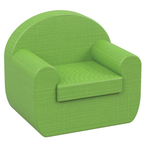 Fauteuil CLUB tissu enduit Abaka - L60xP45xH54 cm - Kid's