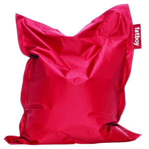Pouf JUNIOR nylon - 130x100 cm - Rouge