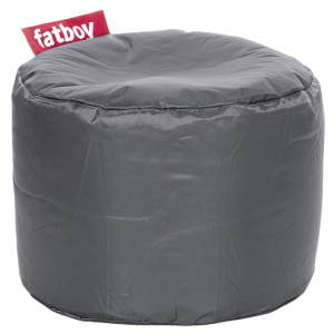 Pouf POINT nylon - D50xH35 cm - Dark grey