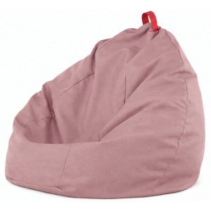 Pouf POIRE tissu enduit Comète - D85xH100 cm
