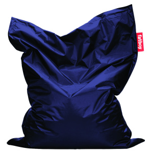 Pouf ORIGINAL nylon - 140x180 cm - Bleu
