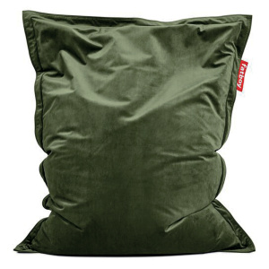 Pouf ORIGINAL slim velvet - 155x120 cm - Deep green