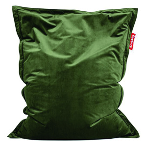 Pouf ORIGINAL slim velvet - 155x120 cm - Deep green