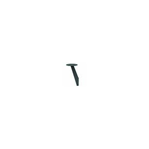 Tablette à intégrée pour pouf/banquette RAMY - D33 cm - Noir