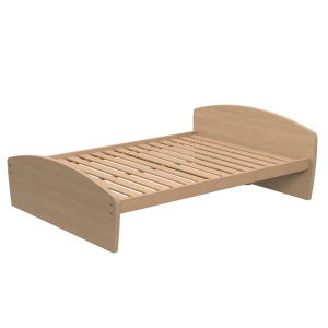 Lit DANAÉ SIGNATURE stratifié sommier à lattes rigides H34 cm - 140x190 cm