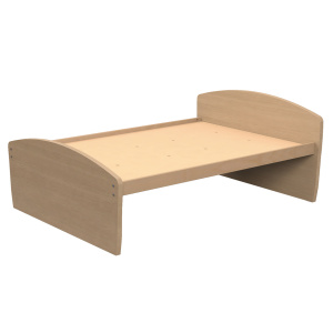 Lit DANAÉ SIGNATURE stratifié sommier aggloméré H50 cm - 140x190 cm