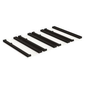 Équipement CD avec étuis pour tiroir meuble L76 cm