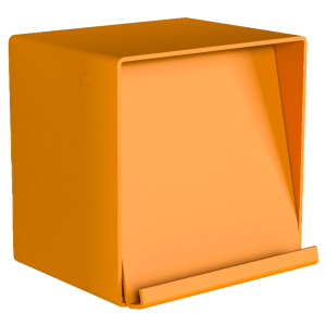 Présentoir à périodiques mural PMMA - L33xP31xH34 cm