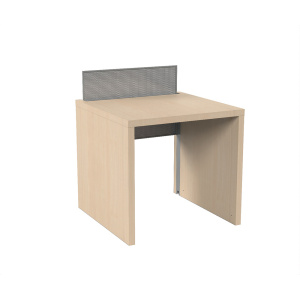 Poste de consultation CARÉA stratifié et époxy - L80xP80 cm - T6