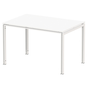 Table ITO plateau stratifié piètement époxy - 120x80 cm - T6