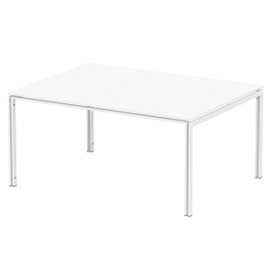 Table ITO plateau stratifié piètement époxy - 160x120 cm - T6