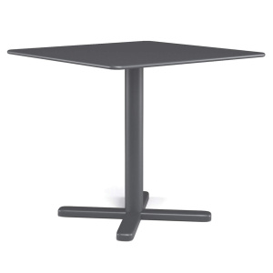 Table rabattable DARWIN acier 80x80 cm - T6