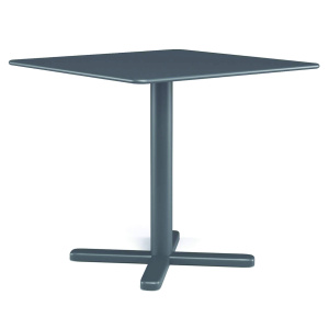 Table rabattable DARWIN acier 80x80 cm - T6