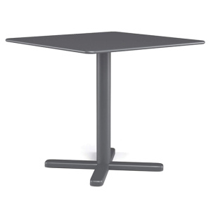 Table rabattable DARWIN acier 80x80 cm - T6