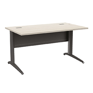 Bureau PREM'S plateau stratifié chant ABS piètement époxy - 140x80 cm - T6