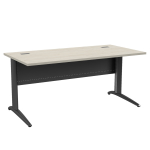 Bureau PREM'S plateau stratifié chant ABS piètement époxy - 160x80 cm - T6