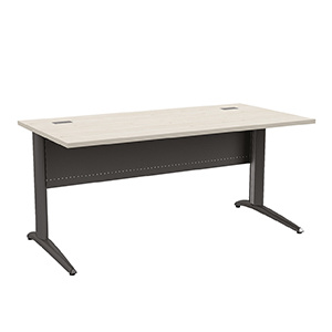 Bureau PREM'S plateau stratifié chant ABS piètement époxy - 160x80 cm - T6