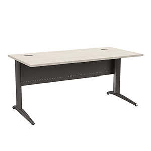 Bureau PREM'S plateau stratifié chant ABS piètement époxy - 160x80 cm - T6