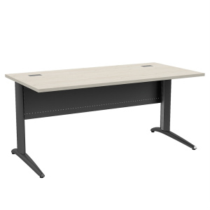 Bureau PREM'S plateau stratifi? chant ABS pi?tement ?poxy - 160x80 cm - T6