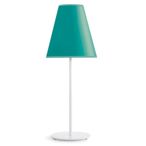 Lampe sur socle COSYLITE abat-jour PVC structure époxy - D25xH66 cm